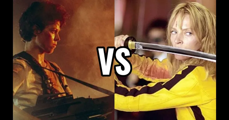 Ellen Ripley (Alien) vs. The Bride / Beatrix Kidd (Kill Bill)