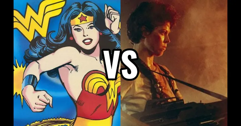 Ellen Ripley (Alien) vs. Wonder Woman