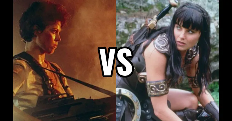 Ellen Ripley (Alien) vs. Xena (Xena: Warrior Princess)