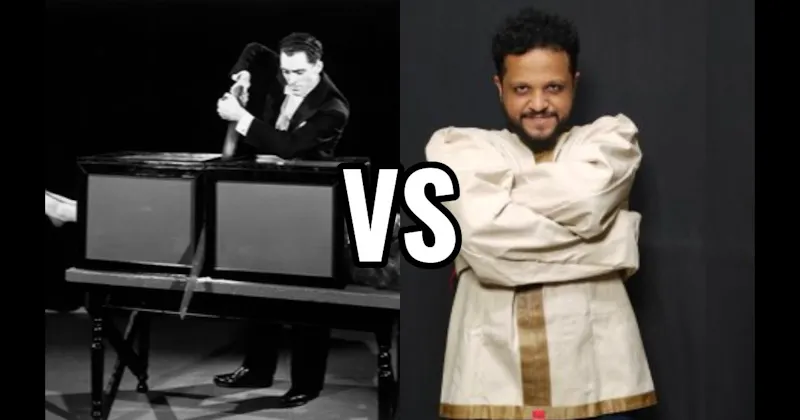 Escape a Straitjacket vs. Sawing a Person in Half