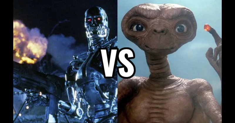 E.T. vs. The Terminator