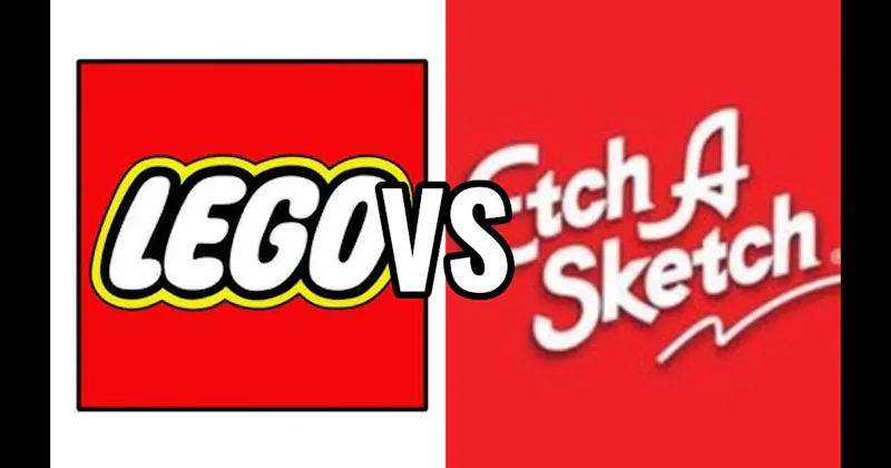 Etch A Sketch vs. LEGO