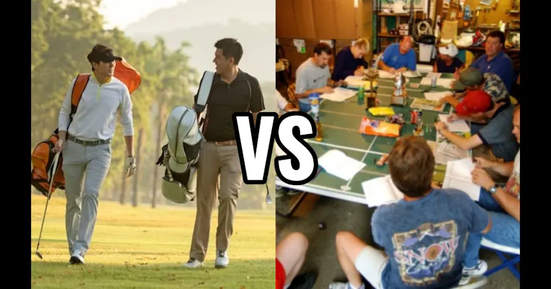 Fantasy Football vs. Golf
