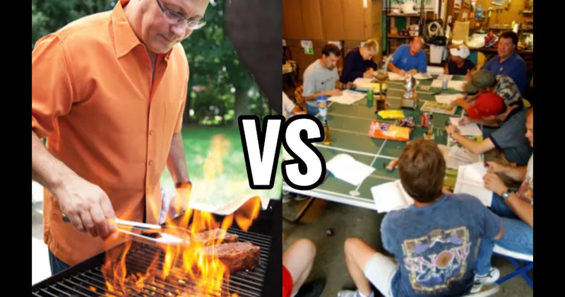 Fantasy Football vs. Grilling