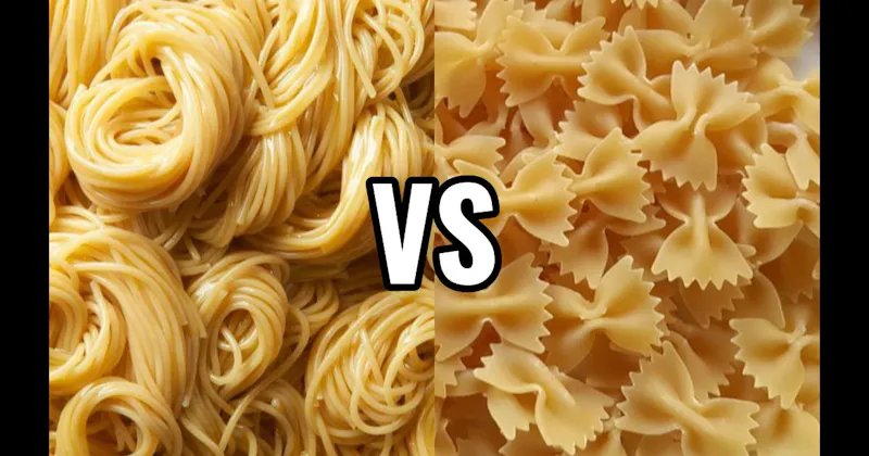 Farfalle vs. Spaghetti