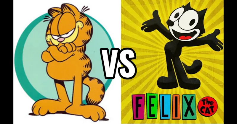 Felix the Cat vs. Garfield (Garfield)