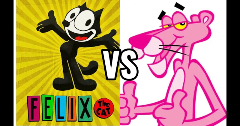 Felix the Cat vs. Pink Panther
