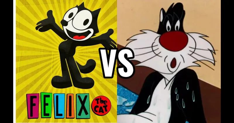 Felix the Cat vs. Sylvester (Looney Tunes)