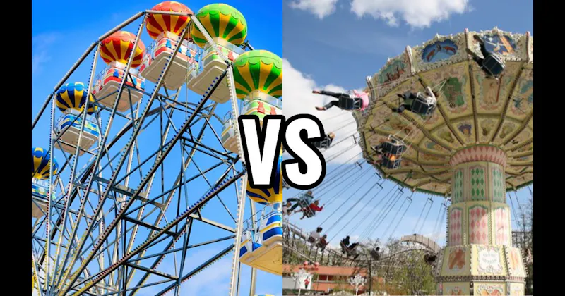 Ferris Wheel vs. Swing Ride
