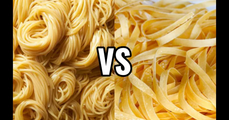 Fettuccine vs. Spaghetti