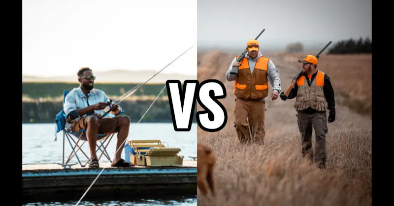 Fishing vs. Hunting