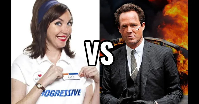 Flo (Progressive) vs. Mayhem (Allstate)