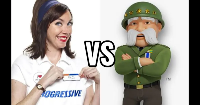 Flo (Progressive) vs. The General (General)