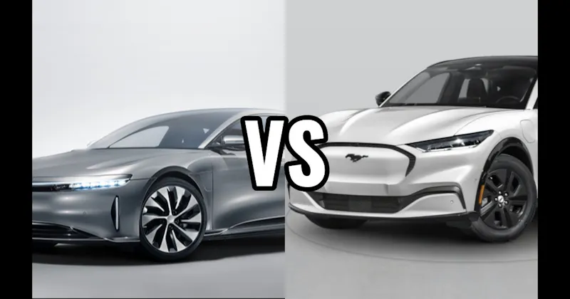 Ford Mustang Mach-E vs. Lucid Air