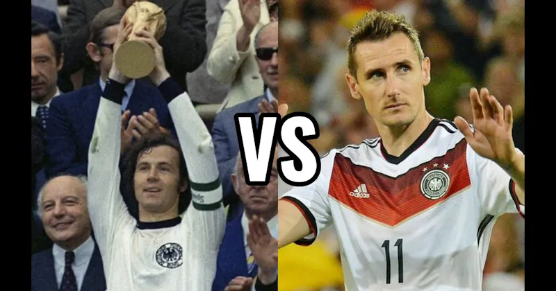 Franz Beckenbauer vs. Miroslav Klose