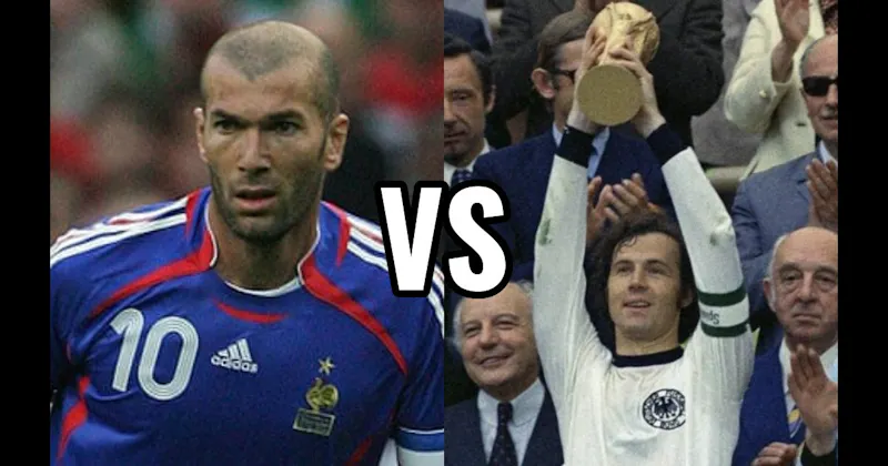 Franz Beckenbauer vs. Zinedine Zidane