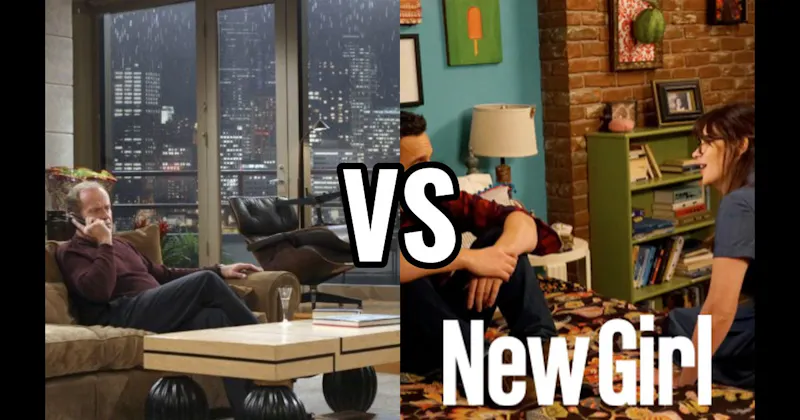 Frasier’s Apartment (Frasier) vs. Jess & Nick’s Loft (New Girl)