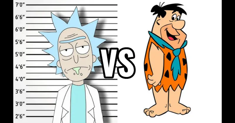 Fred Flintstone vs. Rick Sanchez