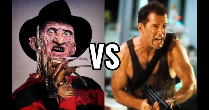 Freddy Krueger (A Nightmare on Elm Street) vs. John McClane (Die Hard)