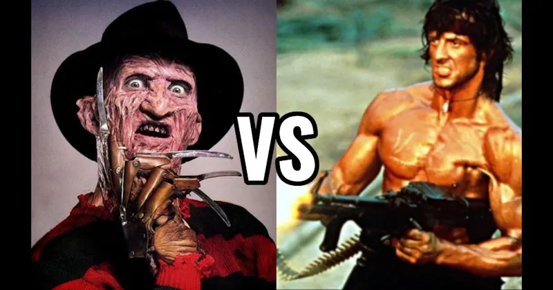Freddy Krueger (A Nightmare on Elm Street) vs. Rambo