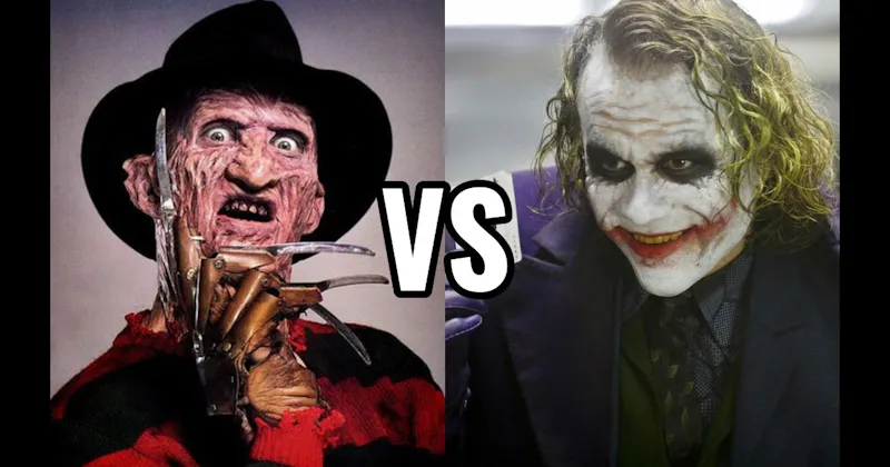 Freddy Krueger (A Nightmare on Elm Street) vs. Joker