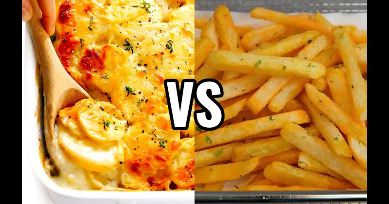 French Fries vs. Scalloped Potatoes