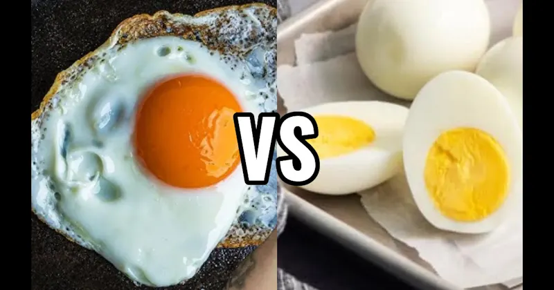Fried Eggs vs. Hard-Boiled Eggs