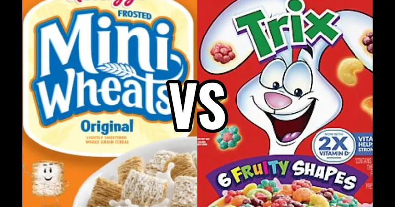FROSTED MINI-WHEATS vs. TRIX