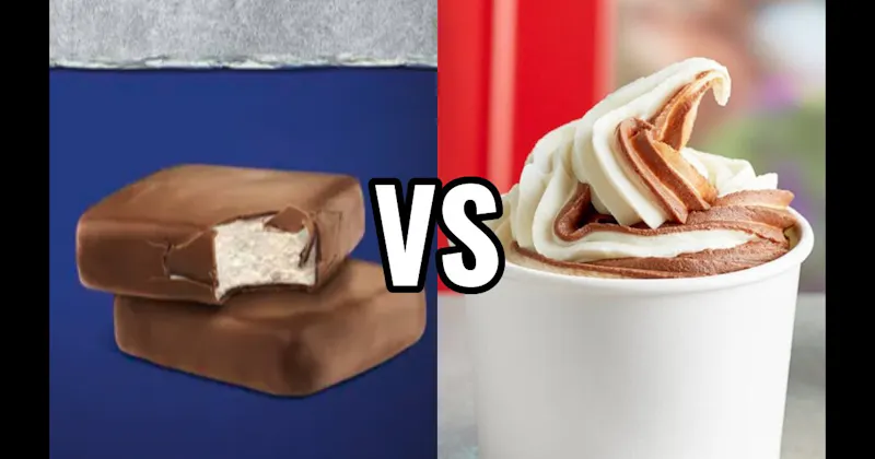 Frozen Yogurt vs. Klondike Bars