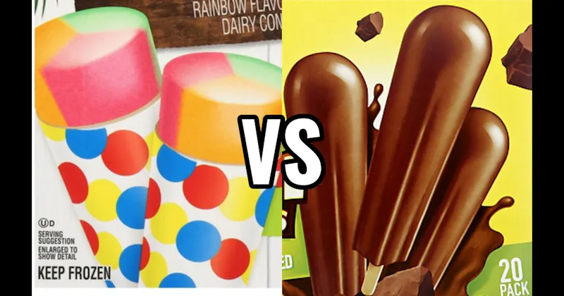 Fudgsicles vs. Push Pops