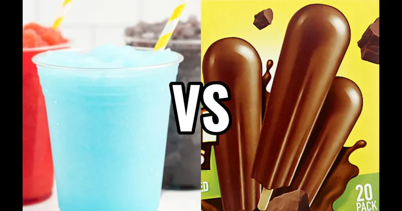 Fudgsicles vs. Slushies