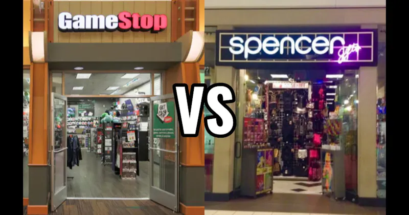 GameStop vs. Spencer’s Gifts