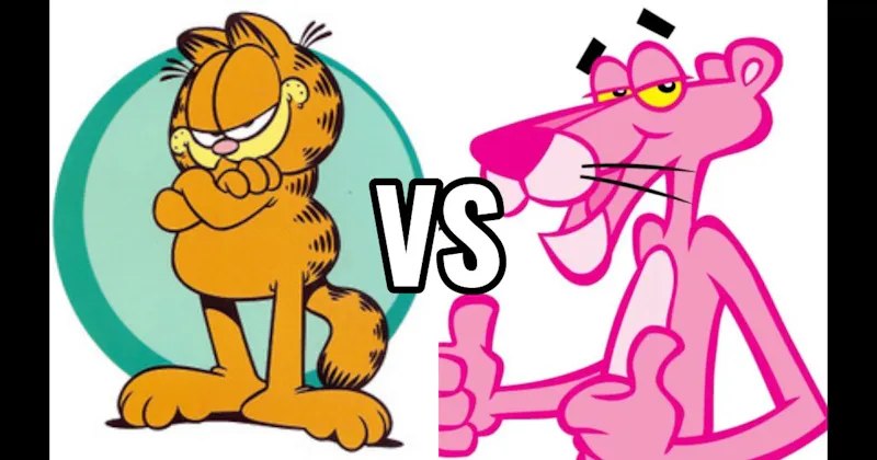 Garfield (Garfield) vs. Pink Panther