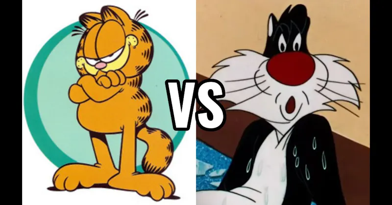 Garfield (Garfield) vs. Sylvester (Looney Tunes)