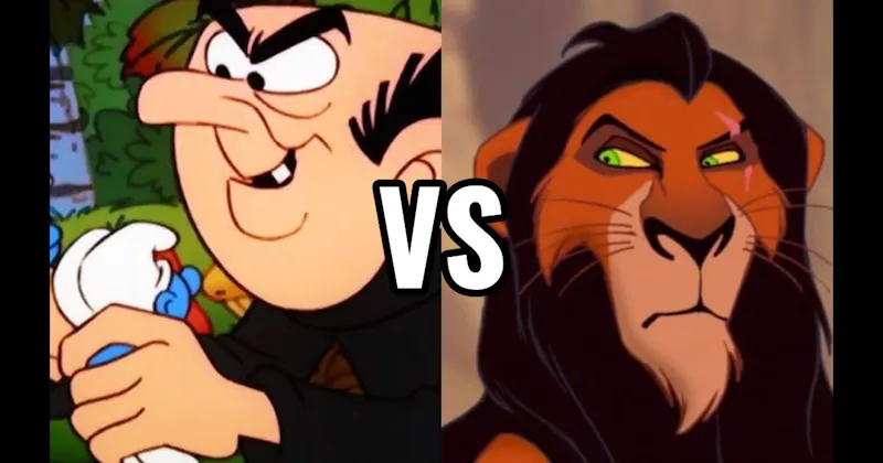 Gargamel (The Smurfs) vs. Scar (The Lion King)