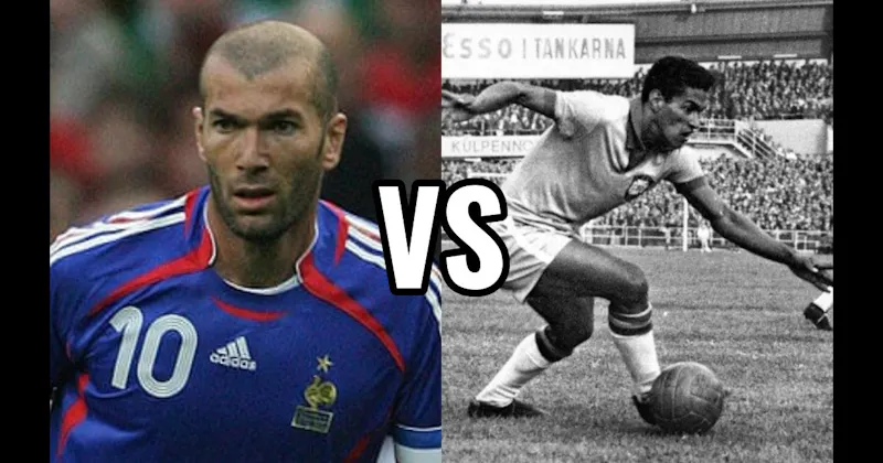 Garrincha vs. Zinedine Zidane