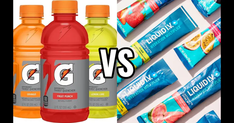 Gatorade vs. Liquid I.V.