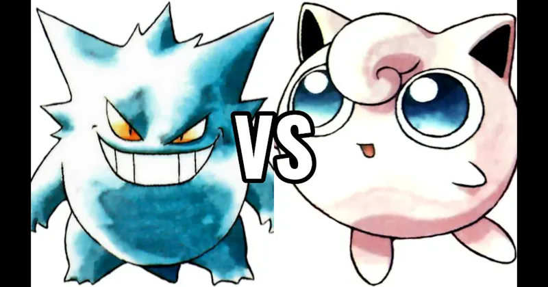 Gengar vs. Jigglypuff