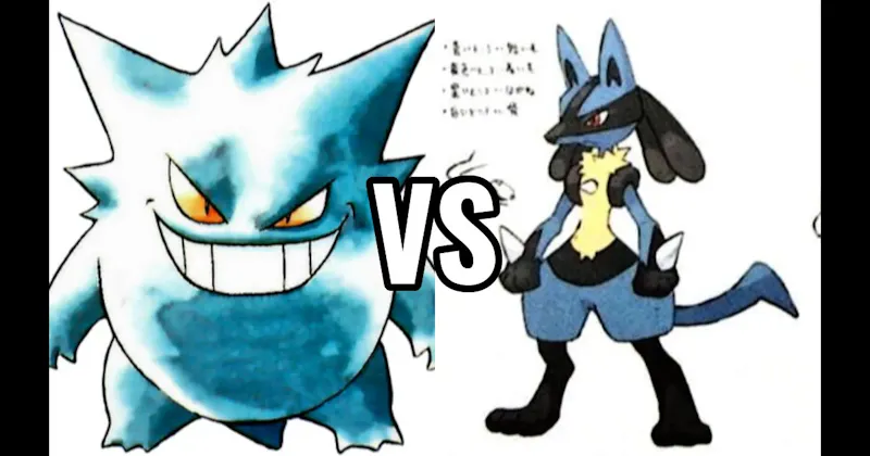 Gengar vs. Lucario