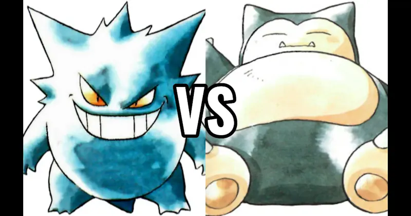 Gengar vs. Snorlax