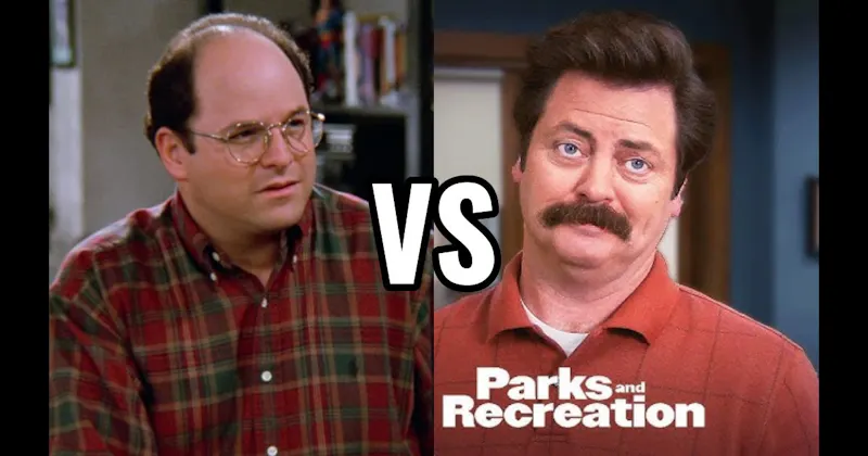 George Costanza (Seinfeld) vs. Ron Swanson (Parks and Recreation)
