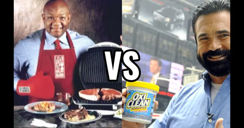 George Foreman Grill vs. OxiClean
