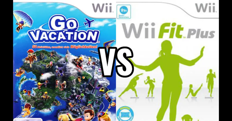 Go Vacation vs. Wii Fit Plus