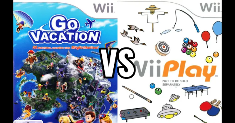 Go Vacation vs. Wii Play