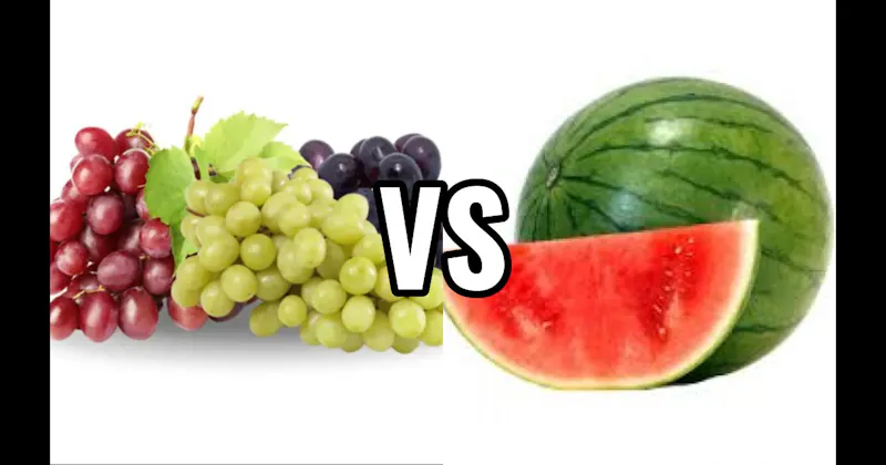 Grapes vs. Watermelon