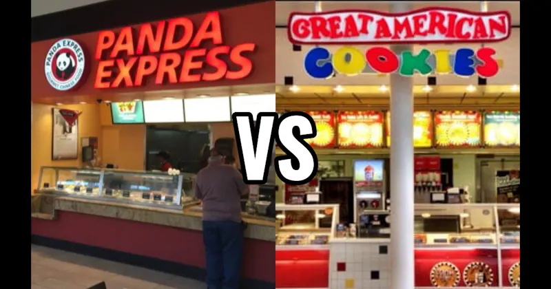 Great American Cookies vs. Panda Express