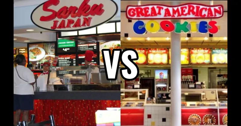 Great American Cookies vs. Sarku Japan