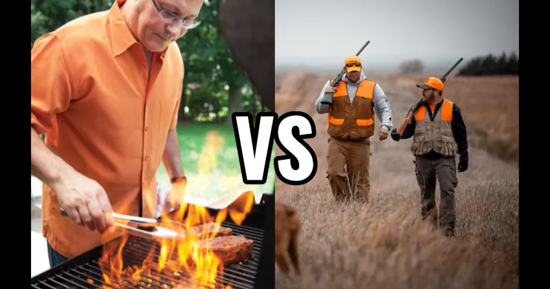 Grilling vs. Hunting