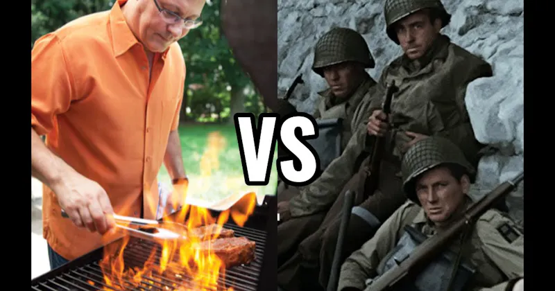 Grilling vs. World War II History