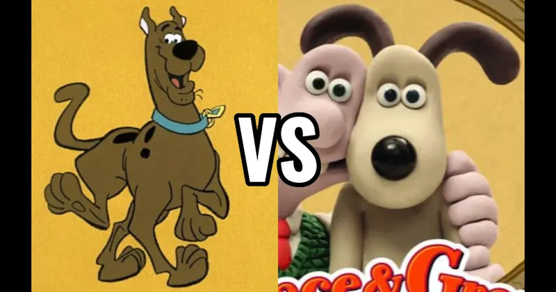 Gromit (Wallace & Gromit) vs. Scooby-Doo (Scooby-Doo)